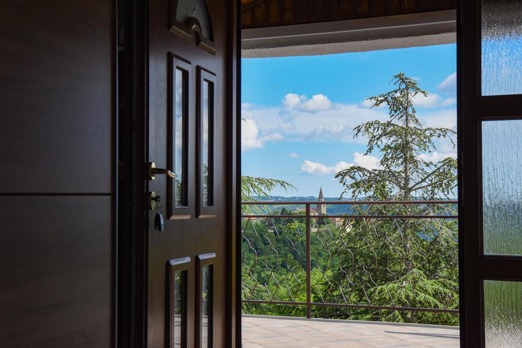 Apartman Villa Romana Grožnjan Esterno foto